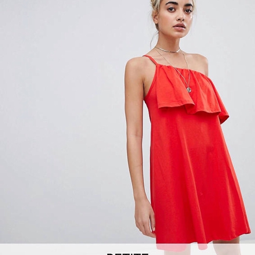 Single shoulder loose fitting dress ASOS